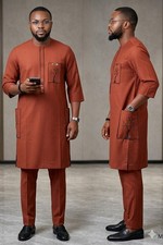 Burnt orange african - burnt,