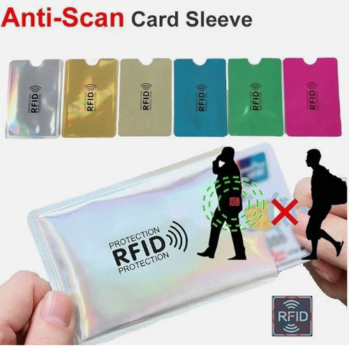 10x rfid bank card - 10x, sleeve
