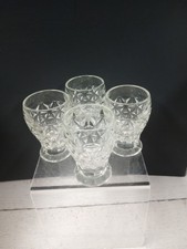 Vintage Pressed Glass Shot