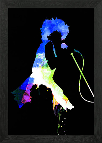 Tina watercolor framed - framed, wall