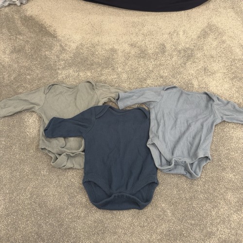 Baby boy long sleeve vests - x5,