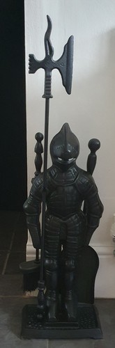 Fireside cast iron knight - fireside,