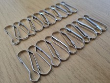 20x Metal Clips - Snap Hooks