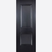 LPD Internal Arnhem Black Solid Primed FD30 Fire Rated Doors