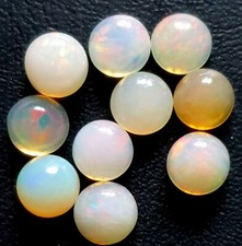 5 Opals 5 mm Welo Ethiopian