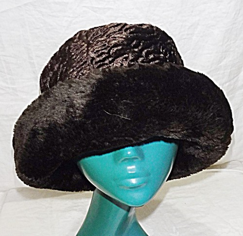 Vintage hat box - brown, bowler