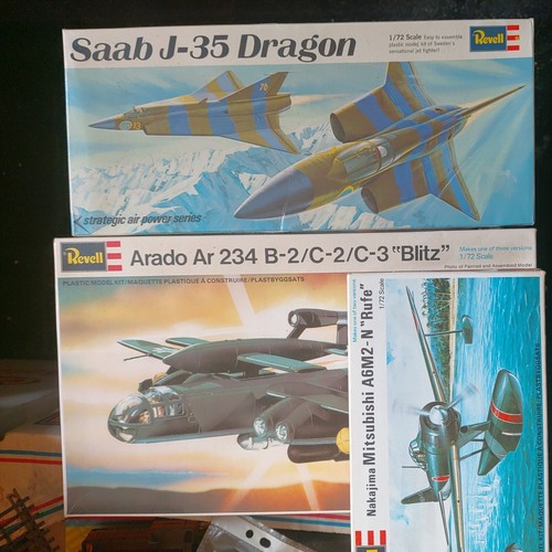Revell kits saab 75 - kits, j-75