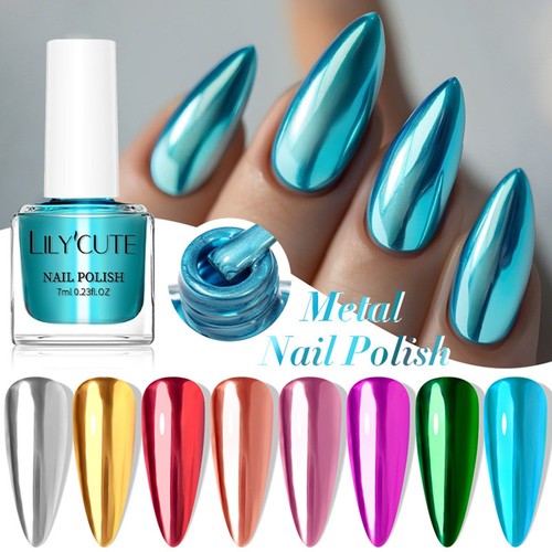 Colors metallic nail polish - nail,