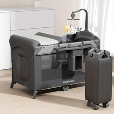 Portable Travel Cot & Bedside