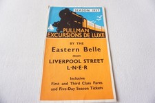 1937 LNER Pullman Excursions