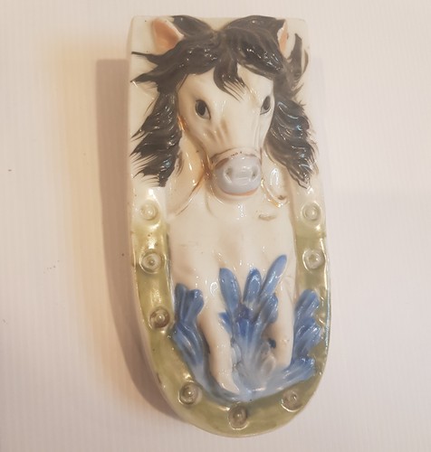 Vintage retro pottery - retro, horse