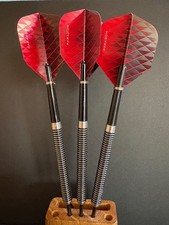 Lovely brand new set of slim, multi ring grip 20 gram Tungsten darts