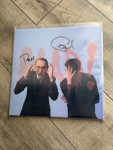 Sparks mad hand signed - hand, blue