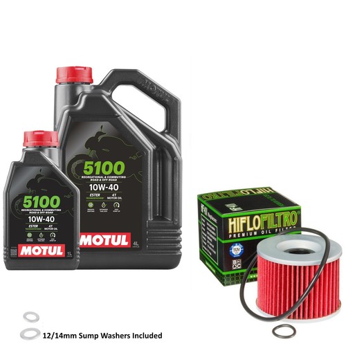 Z650 sr650 oil and filter - d,