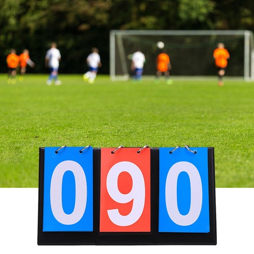 Flip score board with clear - flip,