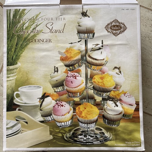 Godinger metal cup - cup, cake