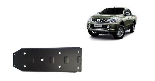 Steel fuel tank guard - , for