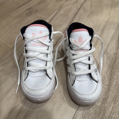 Adidas toddler pink black - pink,