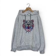Kenzo Grey Embroidered Logo