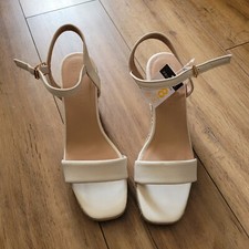 Womens Nude Wedge Sandals