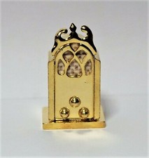 Dolls House Metal Non Working Old Fashioned Radio 1:12 Scale Accessory tumdee