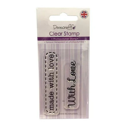 Dovecraft clear photopolymer - clear,