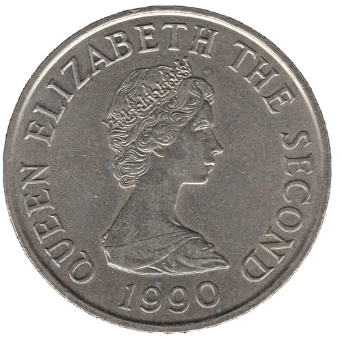 1990 jersey pence - 10,
