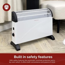 2000W Convector Heater White