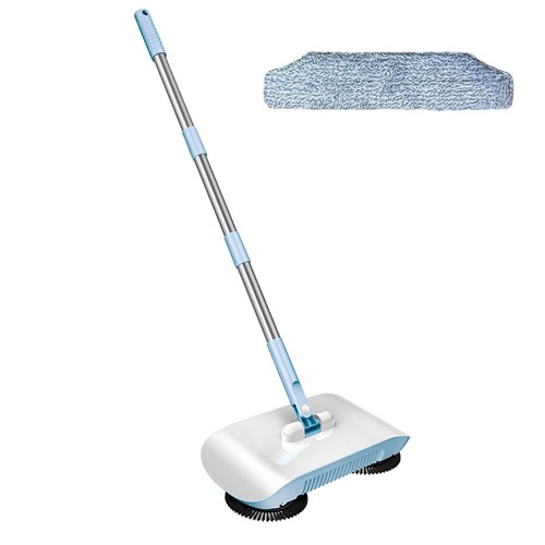 Manual push floor sweeper - sweeper, long