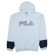 FILA Men's White Pullover