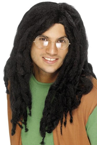 Dreadlock wig black - in,