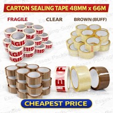 Clear Brown Parcel Tape Strong