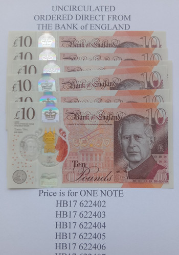 Charles pound 10 note - charles,