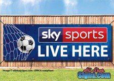 SKY SPORTS  LIVE  HERE BANNER