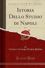 Istoria Dello Studio di
