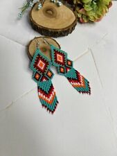 Tribal Earrings Native Large