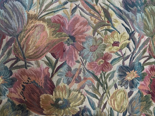 Vintage heavyweight floral - vintage,