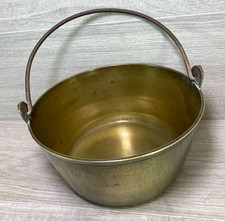 Heavy Antique Brass Jam Pan
