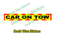 Car On Tow Magnetic Sign