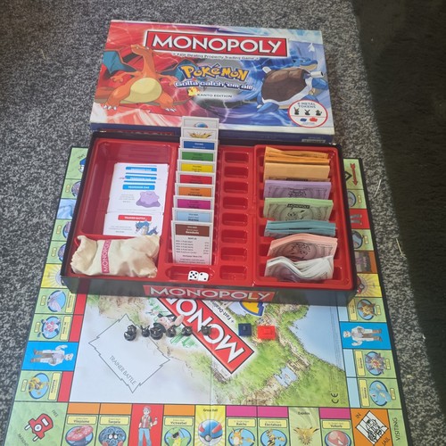 Pokémon monopoly kanto - pokémon,