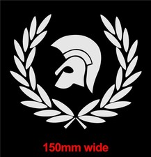 Chrome TrojanLaurel Sticker