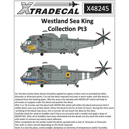 Xtradecal 48245 westland - westland, sea
