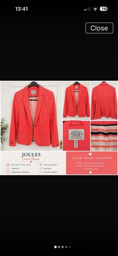 Joules women coral - joules, women’s
