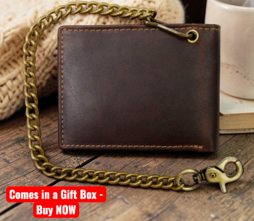 Men genuine hunter - hunter, leather