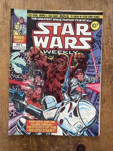 Star wars weekly comic - star,