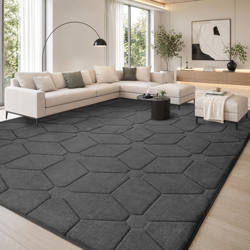 Fluffy rugs large - large, shaggy