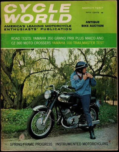 March 1967 cycle world - march,