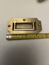 Vintage Old Antique Brass Cupboard Cabinet Handles New Old Stock