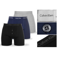Calvin Klein Boxers CK Mens Trunks Shorts Pants Button Briefs Underwear - 1 Pair