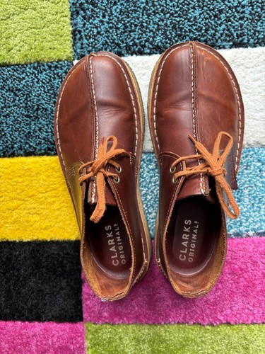 Clarks brown leather - , desert